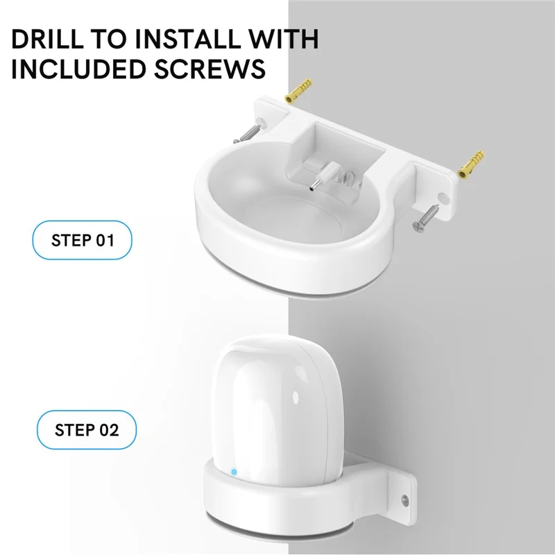 AHASTYLE DD03 Supporto per Google Nest WiFi Pro, Supporto Salvaspazio da Parete - Bianco