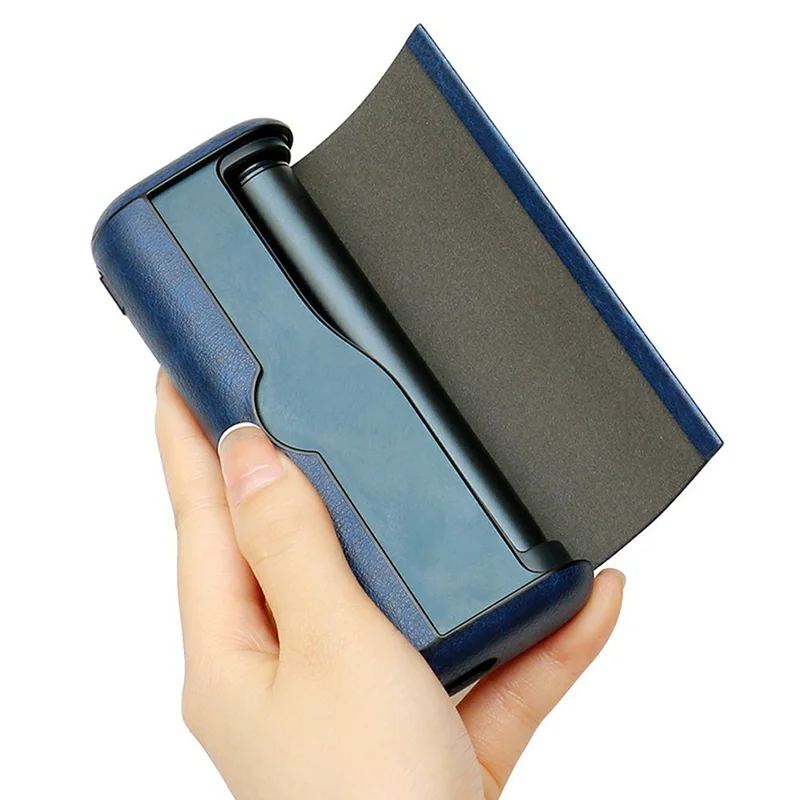 For IQOS ILUMA Prime  /  ILUMA I Prime Protective Case PU Leather PC Anti-Drop Cover - Black