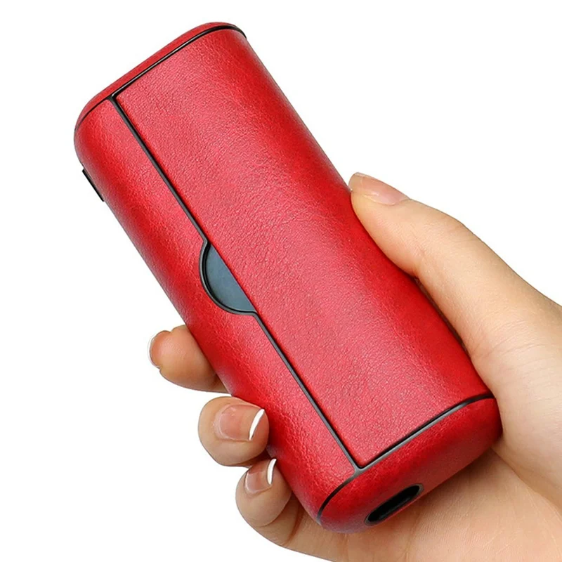 For IQOS ILUMA Prime  /  ILUMA I Prime Protective Case PU Leather PC Anti-Drop Cover - Black