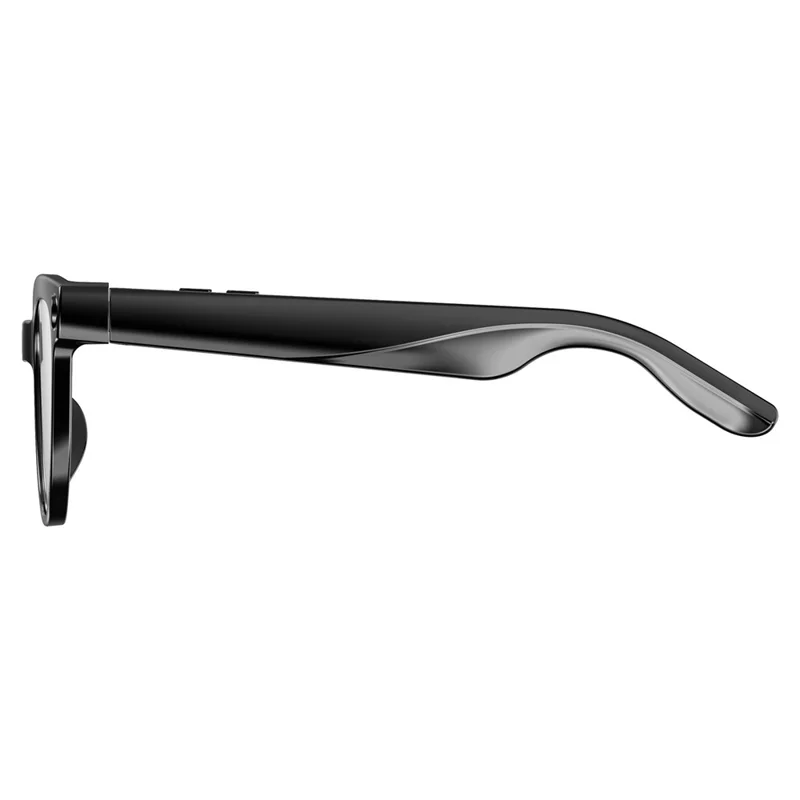 M02S AI Translation Smart Glasses with Camera IP65 Waterproof Video Recording Music Eyeglasses - Plano Lens