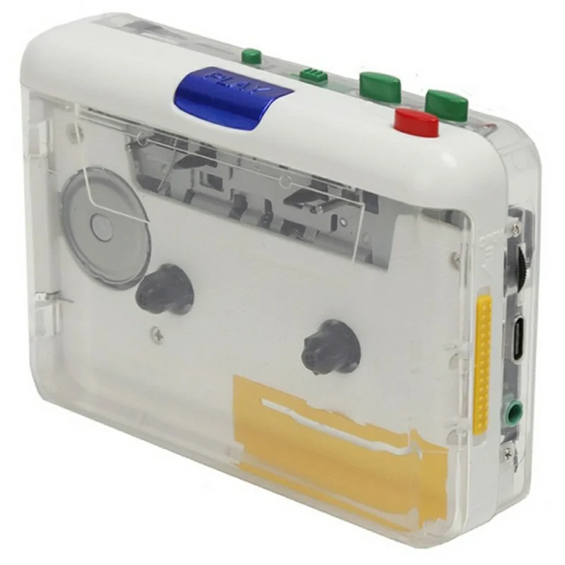 TON010S Cassette Tape to MP3 Converter Portable Cassette Player with 3.5mm Headphone Jack