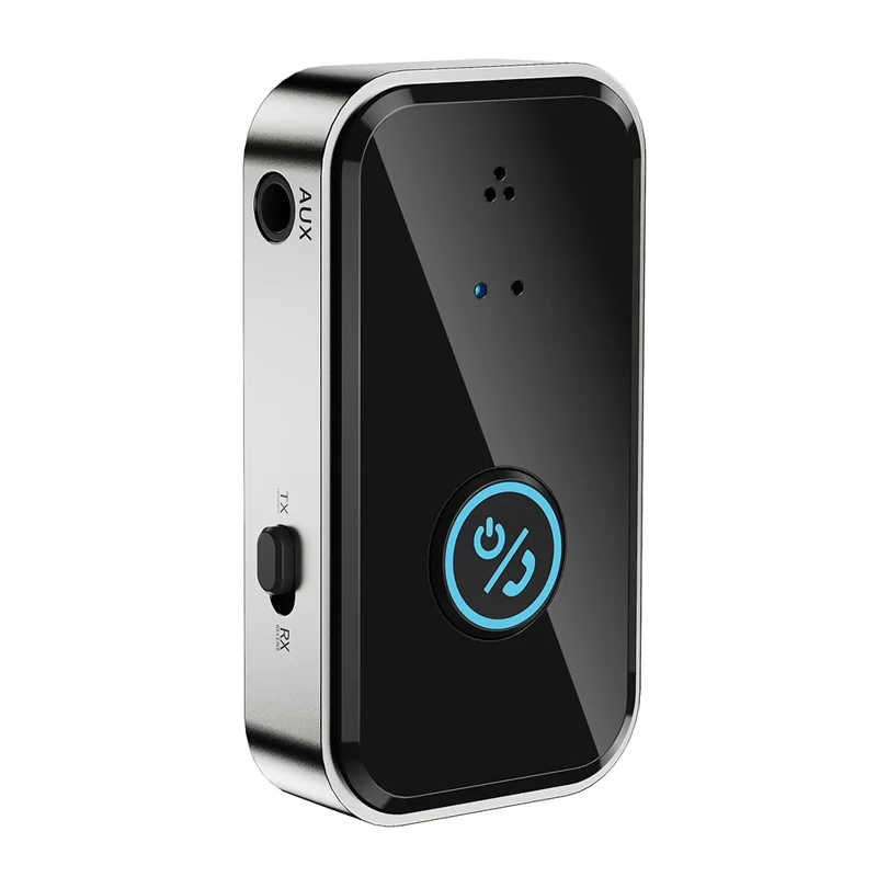 B4S 3.5mm Audio Adapter Wireless Transmitter Receiver Car BT 5.3 Device for Home / Car / Office - Black