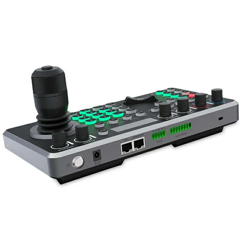 FEELWORLD KBC20N PTZ Camera Controller Joystick 4D Variable Speed with LCD Display Control Console - US Plug