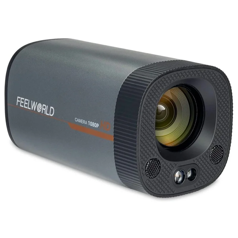 FEELWORLD HV10X Professional Streaming Camera 1080P 60fps Full HD HDMI USB3.0 Video Output Camera - US Plug