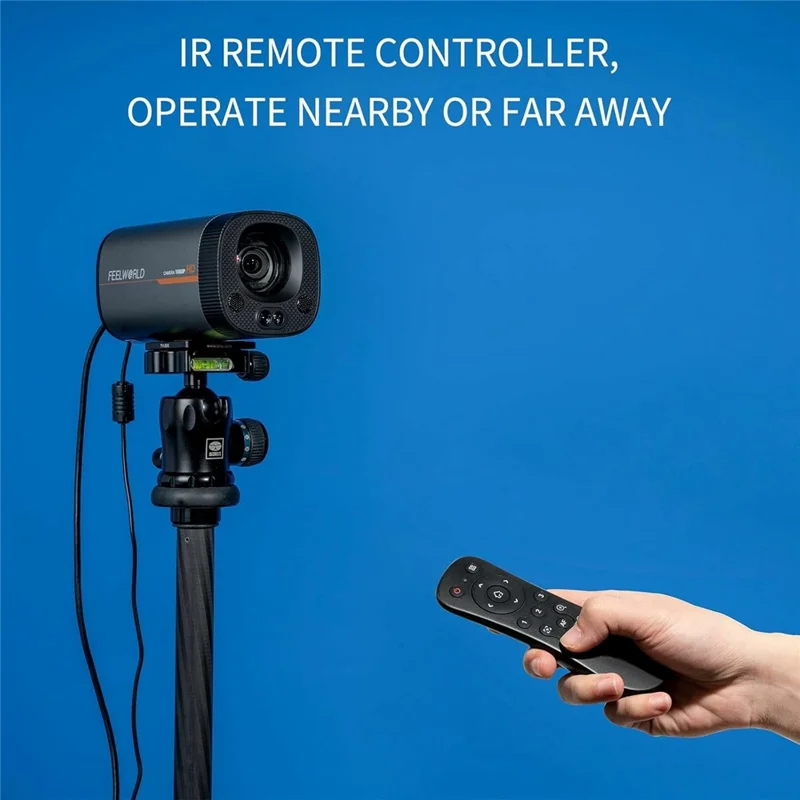 FEELWORLD HV10X Professional Streaming Camera 1080P 60fps Full HD HDMI USB3.0 Video Output Camera - US Plug