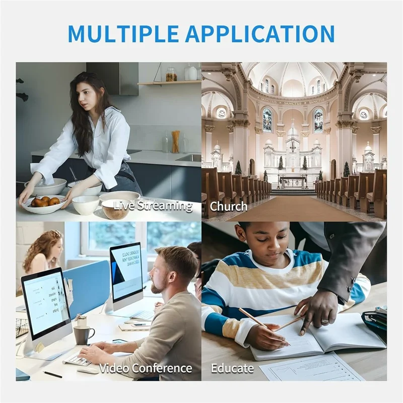 FEELWORLD POE20X 20X Zoom Camera Simultaneous USB HD 3G-SDI LAN Live Streaming PTZ Camera, PoE Supported - EU Plug