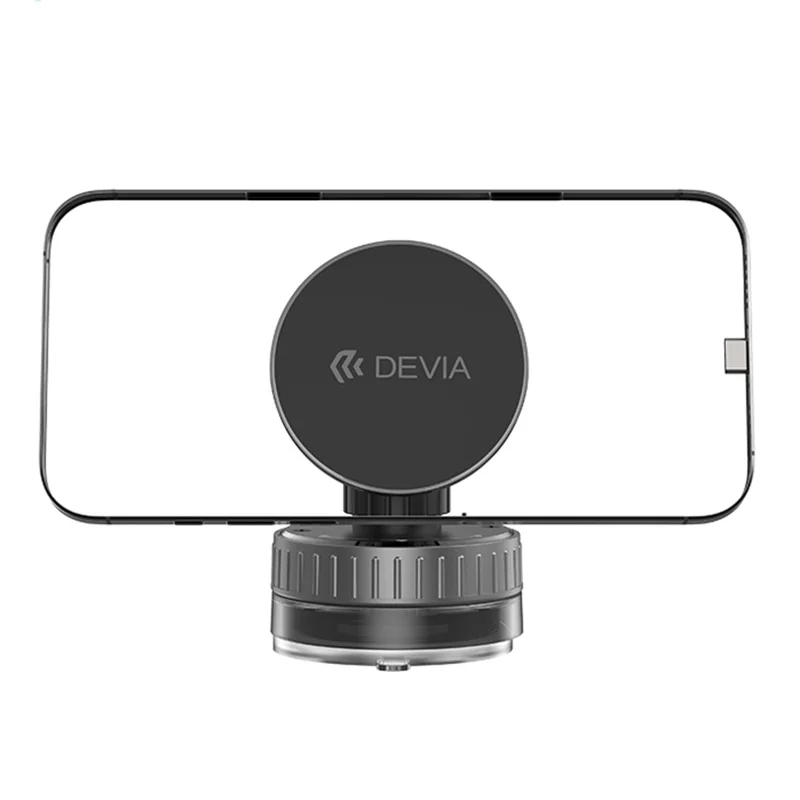 DEVIA ES087 Stand Ultra1 Magnetic Multi-Angle Adjustable Phone Holder Suction Cup Stand - Black