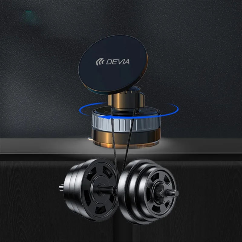 DEVIA ES087 Stand Ultra1 Magnetic Multi-Angle Adjustable Phone Holder Suction Cup Stand - Black