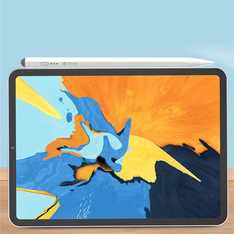 DEVIA SIT2205 Screen Stylus Pen Tilt Sensitivity Palm Rejection Stylus with Magnetic Adsorption - White