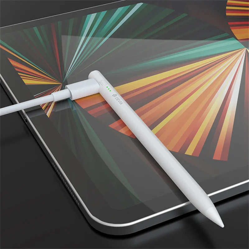 DEVIA SIT2205 Screen Stylus Pen Tilt Sensitivity Palm Rejection Stylus with Magnetic Adsorption - White
