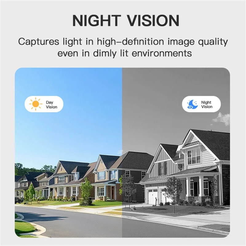 WF015D-013D PIR Motion Detection 720P HD Smart Video Doorbell Tuya APP Two Way Audio Wireless Doorbell Camera - Black