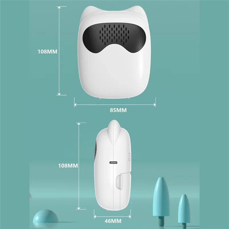 M7 AI Voice Control Wireless Thermal Printer Dialogue Generated Ink Free Wrong Question Printer - Black