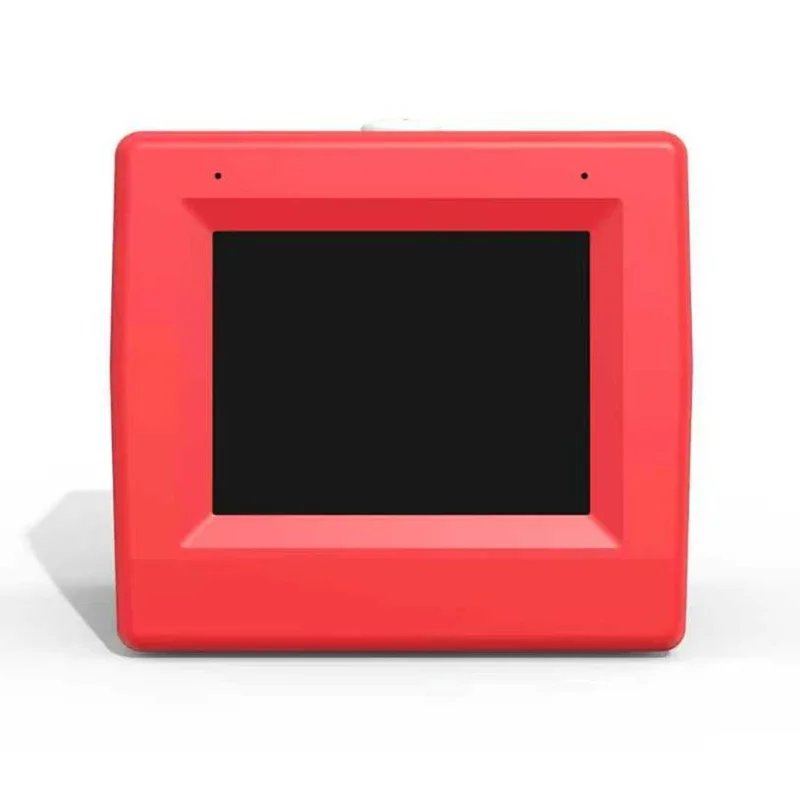 Q15 2.8 Inch HD Screen Mini Thermal Printer AI Voice Control Wireless Printing Device - Red