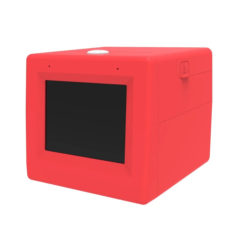Q15 2.8 Inch HD Screen Mini Thermal Printer AI Voice Control Wireless Printing Device - Red