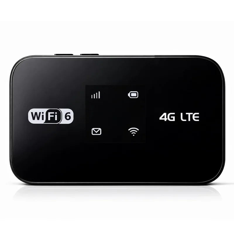 MF967P-E 4G LTE Mobile WiFi 6 Router with Color Light 300Mbps Portable Hotspot, Eurasian Version