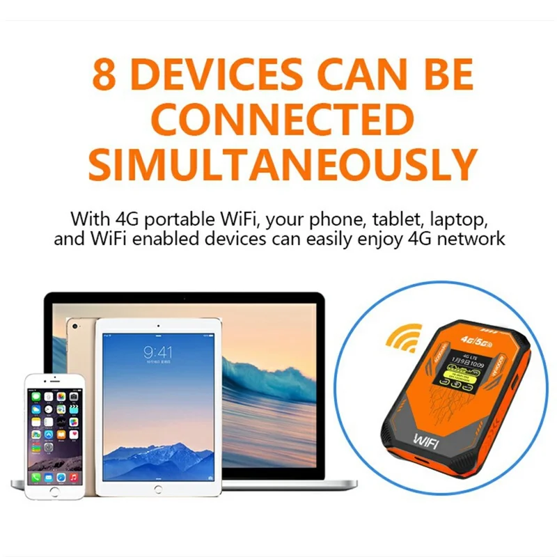 Router portátil A51-L versión americana, punto de acceso WiFi 4G con ranura para tarjeta SIM, módem inalámbrico móvil con pantalla LCD