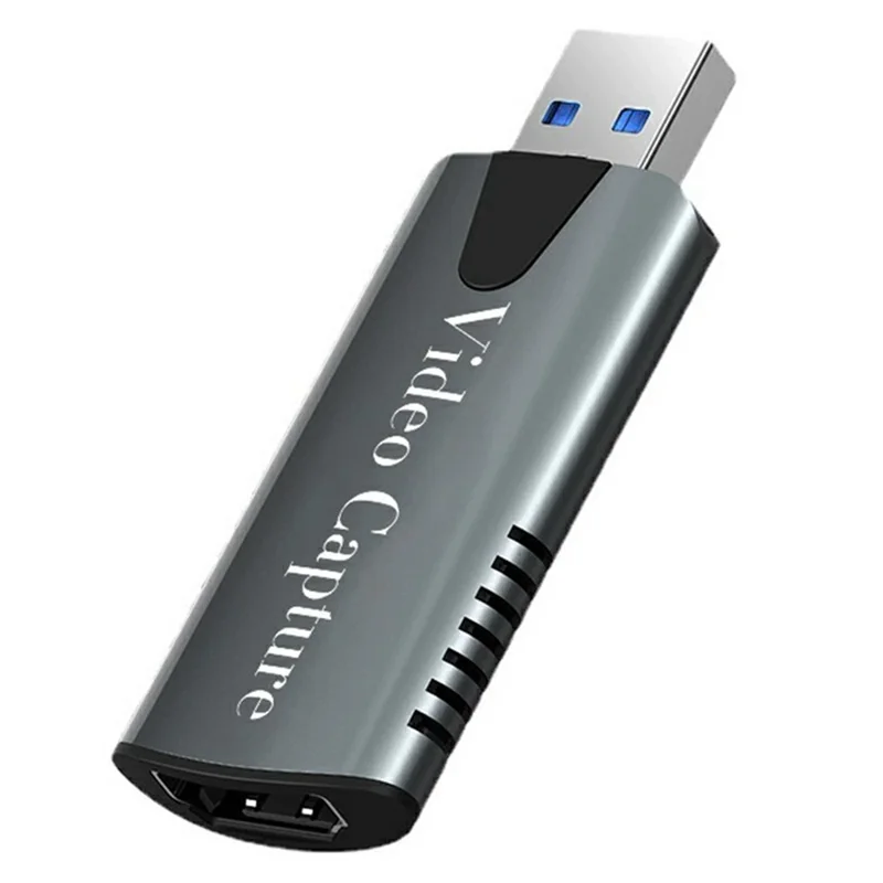 HU-03 1080P HD to USB 3.0 Video Capture Card Game Streaming Adapter for Nintendo Switch / PS4 / Phone / PC