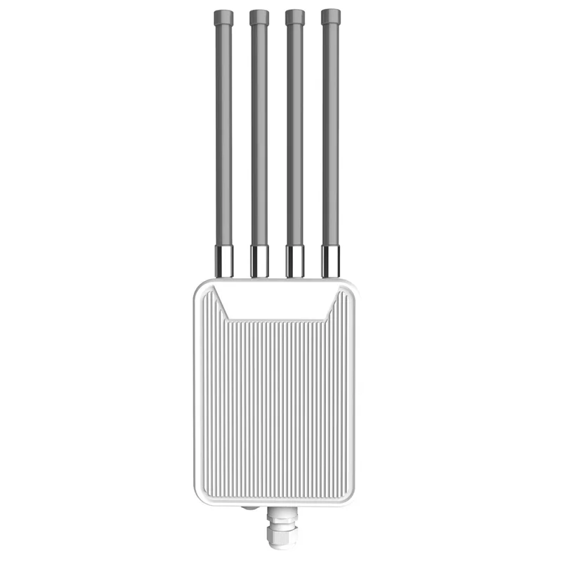 HW3000M 3000Mbps High Power Modem AX3000 Outdoor Wireless AP WiFi 6 Dual Band WiFi Router - US Plug