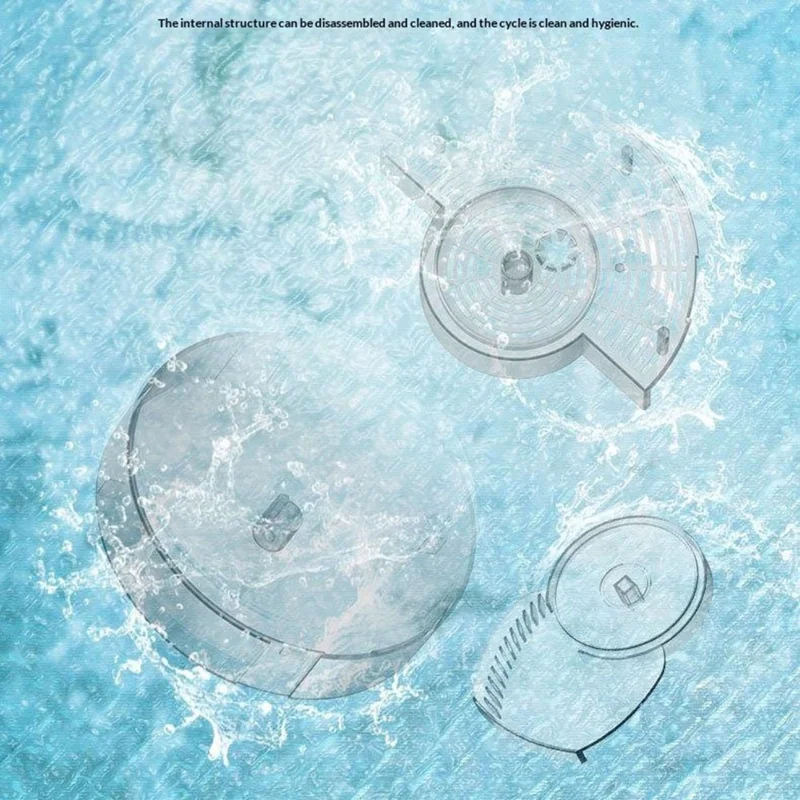 USB-genopladelig automatisk roterende fluefælde, elektrisk fluefanger, enhed til bekæmpelse af flyvende insekter til hjemmet - Sort