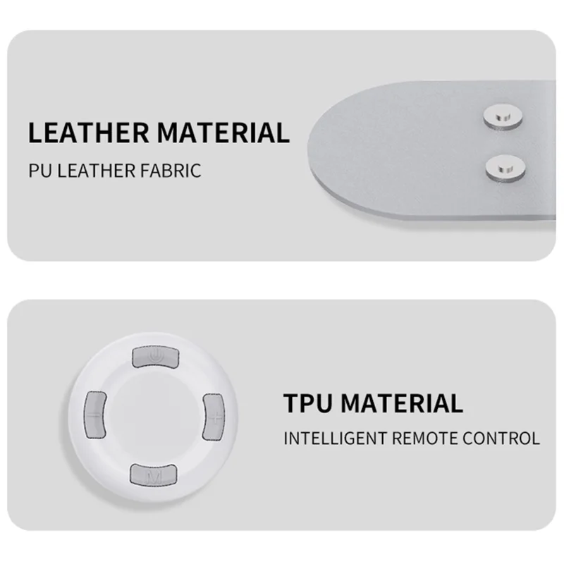 Q1 Mini trådlösa massagepåsar 6 massagemodeller 2 utbytbara påsar med laddningslåda för helkroppsavslappning - Vit