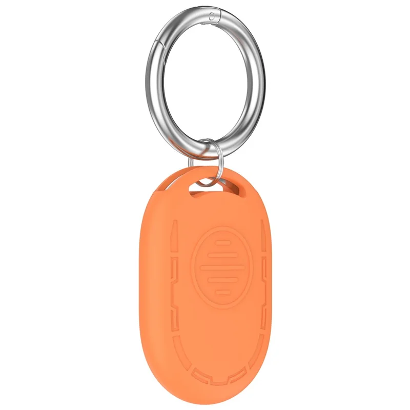 For Xiaomi Tag Silicone Case Anti-lost Device Tracker Protective Cover - Orange
