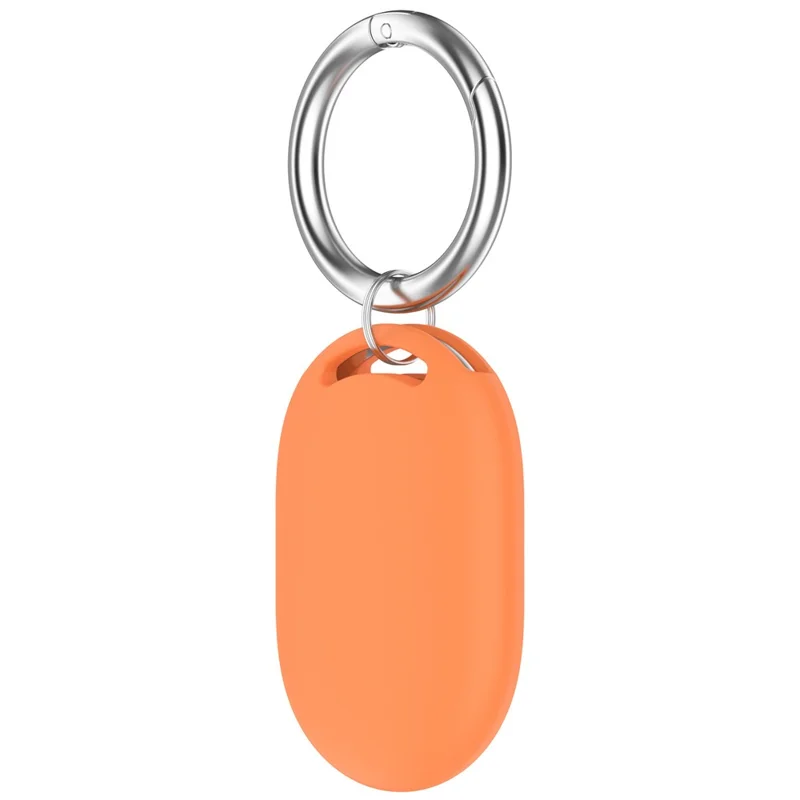 For Xiaomi Tag Silicone Case Anti-lost Device Tracker Protective Cover - Orange