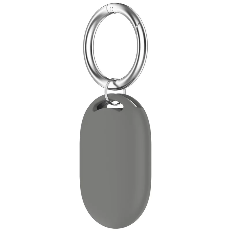 For Xiaomi Tag Silicone Case Anti-lost Device Tracker Protective Cover - Dark Grey