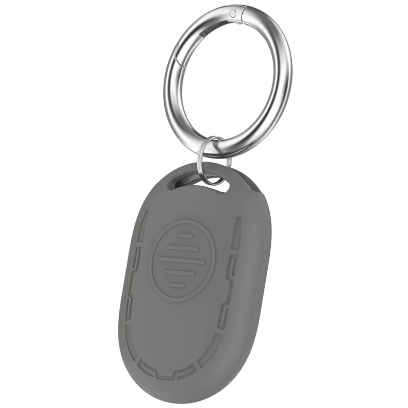 For Xiaomi Tag Silicone Case Anti-lost Device Tracker Protective Cover - Dark Grey