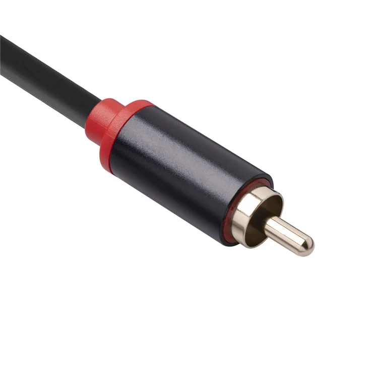 RCA Female to Dual 2-RCA Male Adapter Stereo Splitter Y Audio Cable