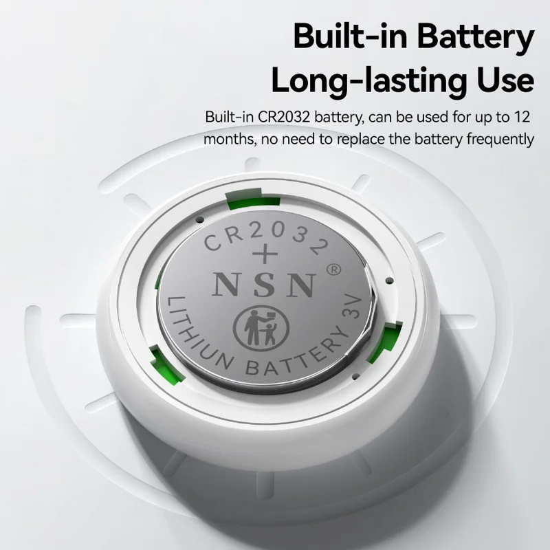 ESSAGER Smart Tag Tracker Anti-Lost Device Keys Bags Locator Compatible with Find My App - Black