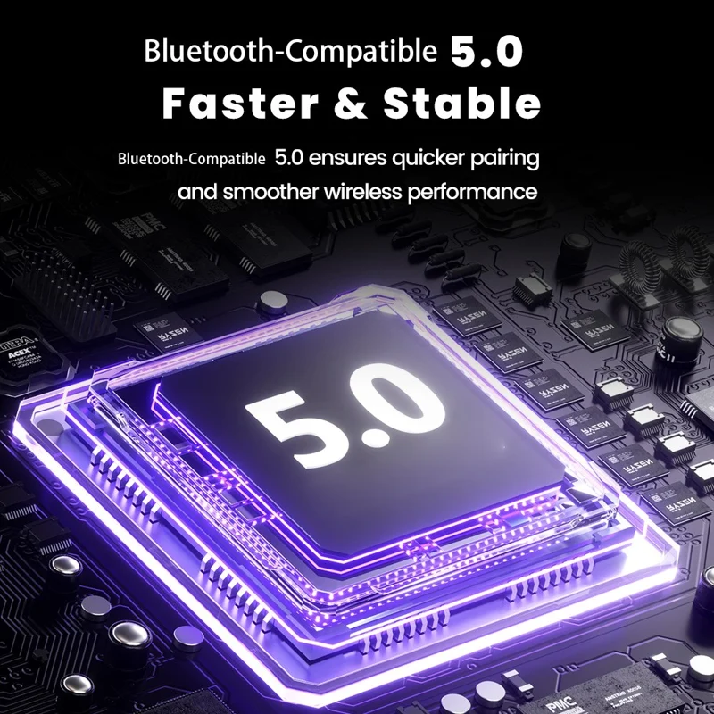 TOOCKI Wired to Wireless CarPlay Adapter USB-C to USB-A Bluetooth-compatible 5.0 Plug Play Converter