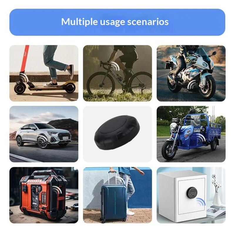 914426 Adhesive Case for Apple AirTag Concealed Tracker Protective Cover Anti-theft Mounting Bracket for Bicycle Car
