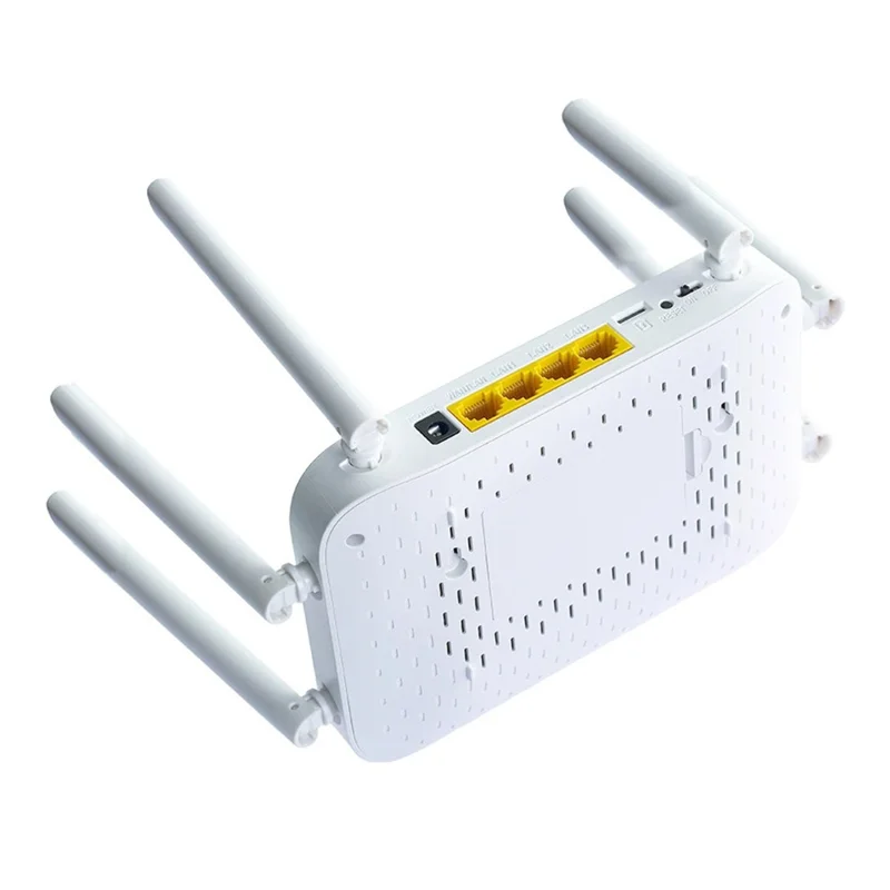 B625 4G WiFi 6 Router 300Mbps 6 Antenna 32 Devices 5000mAh Battery Wireless Router for Home Office - EU Plug