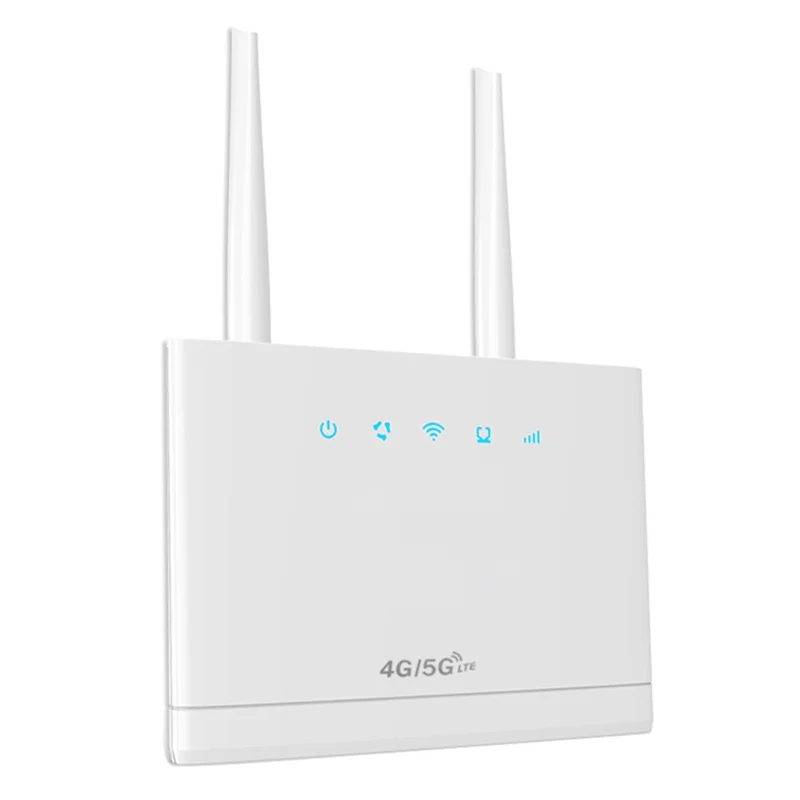 R311 Pro SIM Card WiFi Router 32 Users 300Mbps Wireless Mobile Hotspot CPE 4G LTE Router for Home Office - EU Plug