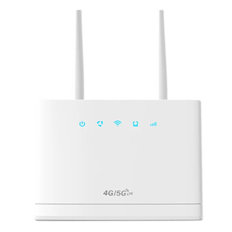 R311 Pro SIM Card WiFi Router 32 Users 300Mbps Wireless Mobile Hotspot CPE 4G LTE Router for Home Office - EU Plug