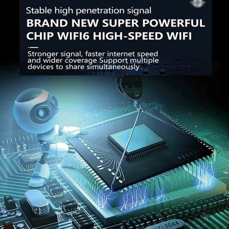 Routeur WiFi VEMO B618 4G 300 Mbps avec antenne externe et port LAN - Prise UE