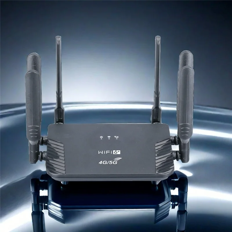 CPF907 4G WiFi 6 Router Type-C ZTE Chip 300Mbps 6 Antennas SIM Card Hotspot WiFi CPE Router - EU Plug