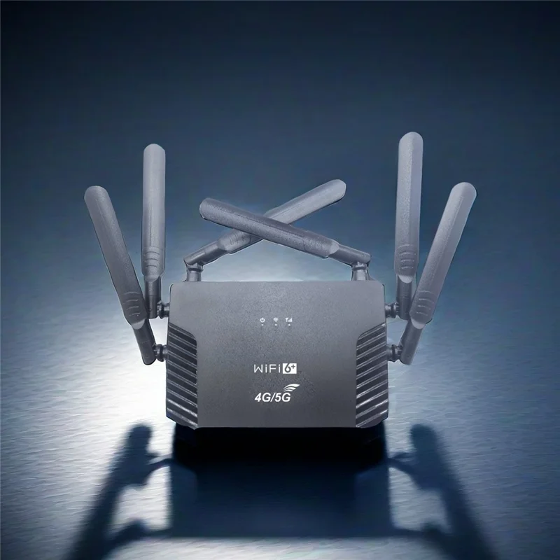 CPF907 4G WiFi 6 Router Type-C ZTE Chip 300Mbps 6 Antennas SIM Card Hotspot WiFi CPE Router - EU Plug