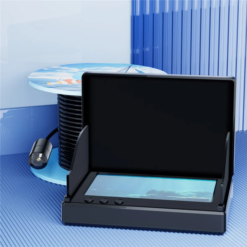 P300 Underwater Fish Finder 4.3 Inch HD Waterproof Fishing Camera with Night Vision  /  30m Cable