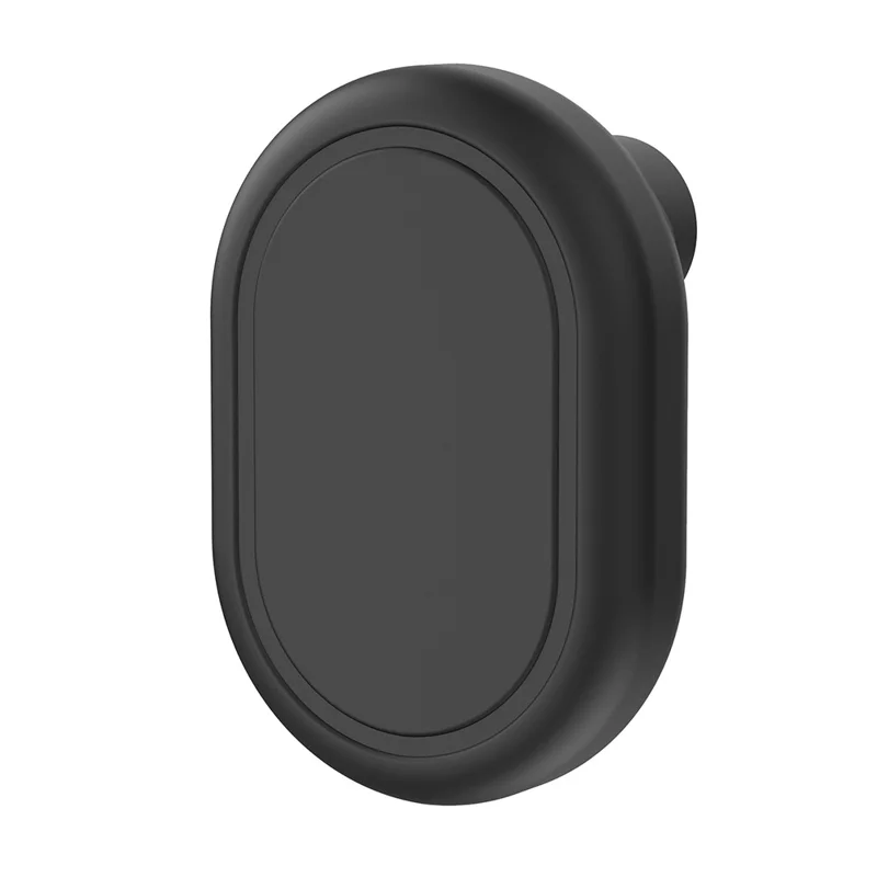 Silikonowa obudowa na Xiaomi Tag Tracker, wodoodporna, odporna na wstrząsy, z przypinką w stylu broszki, urządzenie antyzagubienie, ochronna osłonka - Czarny