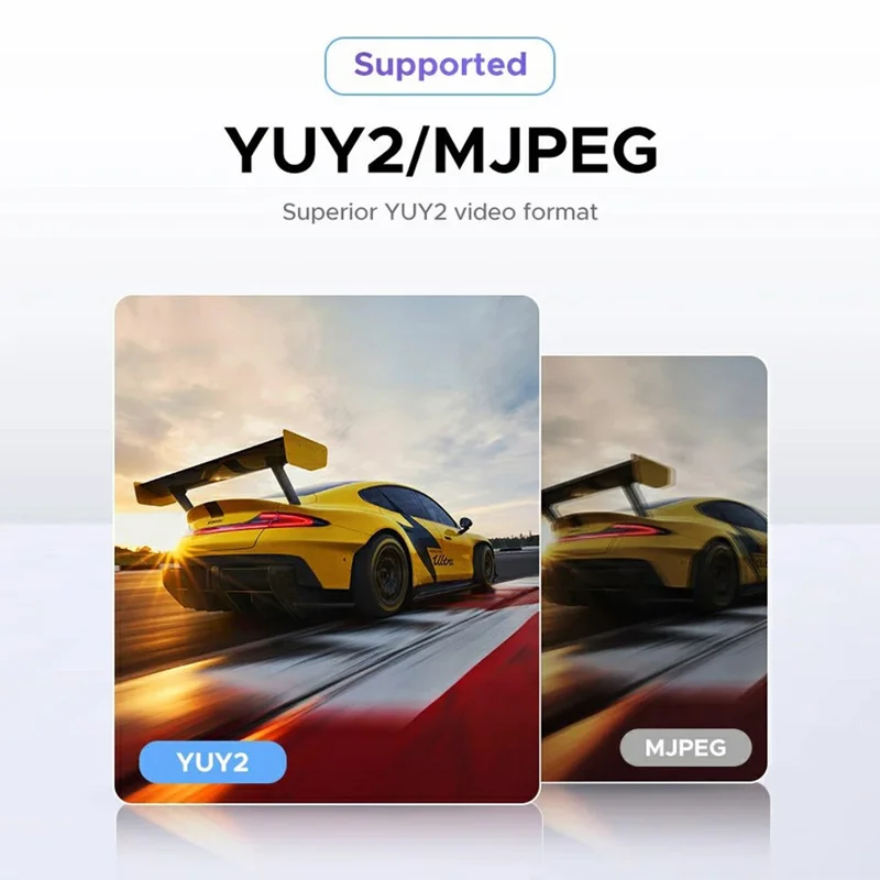 UGREEN CM726-25773 USB A / USB C 2 in 1 2K / 30Hz Video Capture Card with 4K HD Loop Out for Live Streaming Gaming