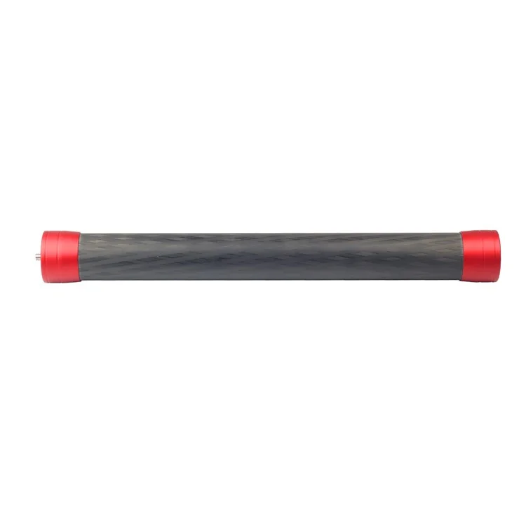 ADAI MC-35 Carbon Fiber Extension Pole Handheld Bar Telescopic Stick Rod with 1/4 inch Thread - Red