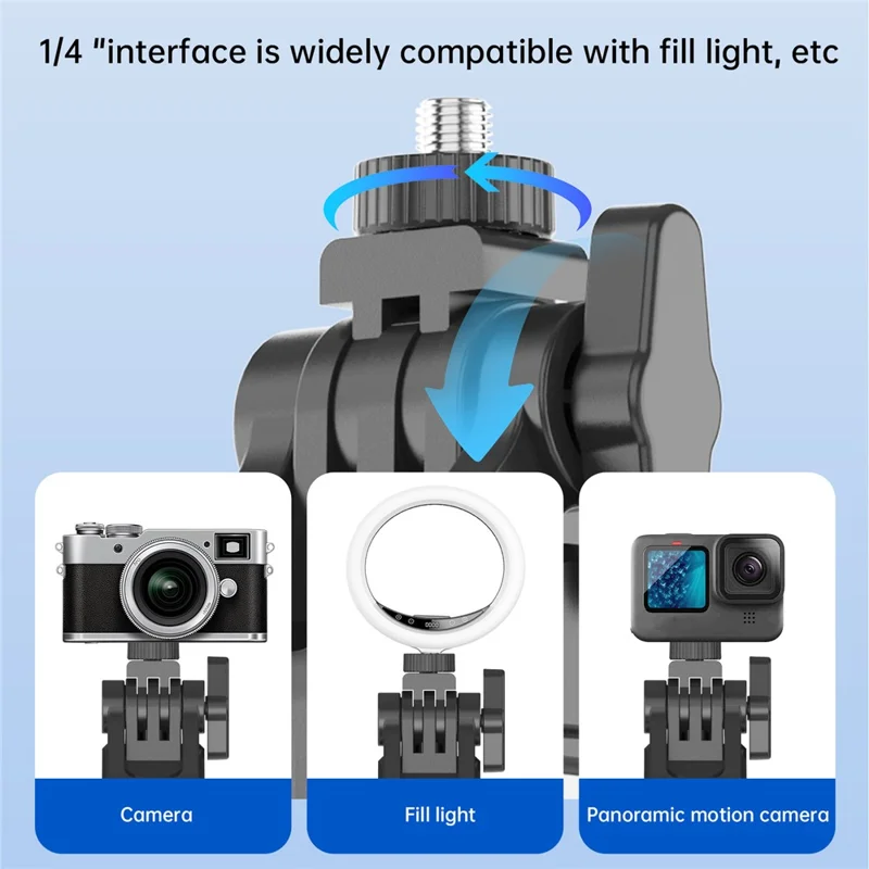 K07 Semiconductor Cooling Phone Stand Tripod Bluetooth-compatible Remote Control Selfie Stick for Live Streaming