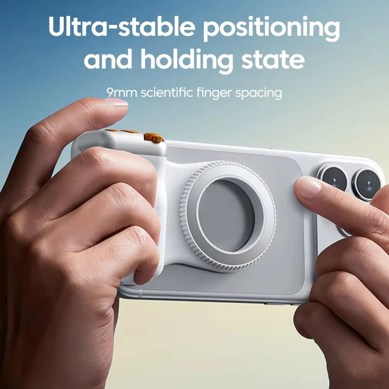 Asa Magnética para Teléfono X Pro con Control Remoto Compatible con Bluetooth, Mango para Cámara de Teléfono Inteligente