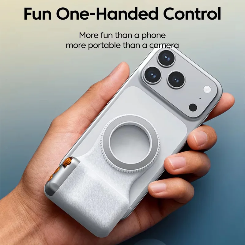 Asa Magnética para Teléfono X Pro con Control Remoto Compatible con Bluetooth, Mango para Cámara de Teléfono Inteligente