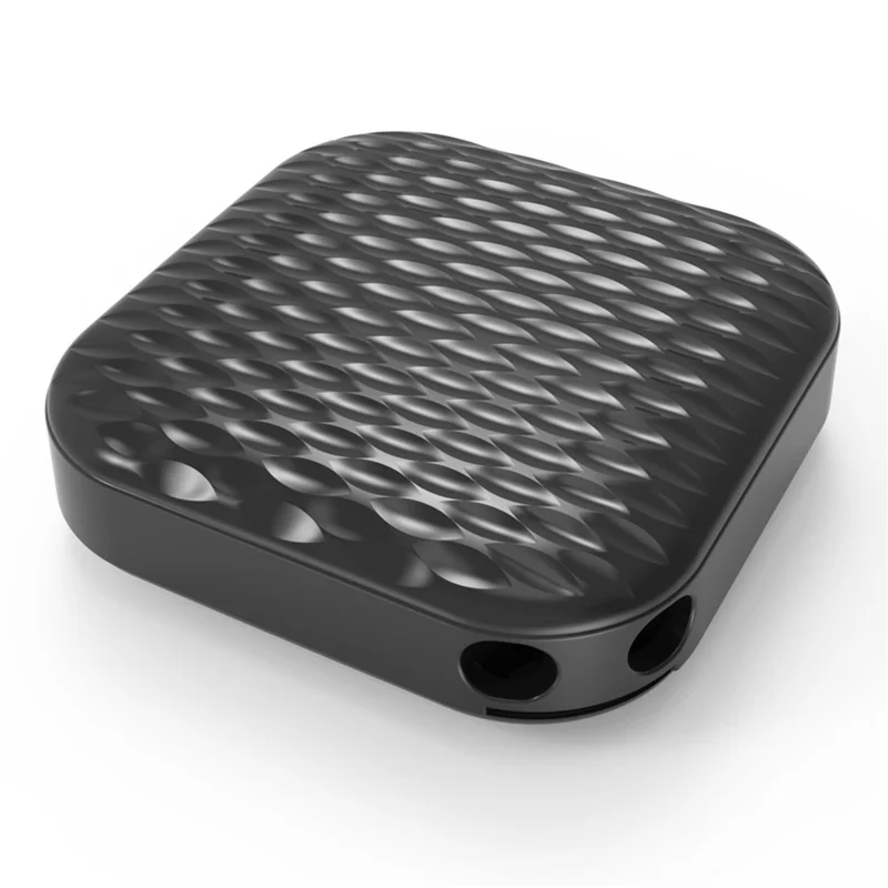 F25 Bluetooth-compatible Anti-Lost Tracker Pet Kids Elderly Global Locator Compatible with Find My App for iOS - Black