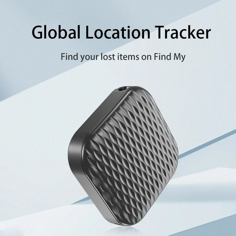 F25 Bluetooth-compatible Anti-Lost Tracker Pet Kids Elderly Global Locator Compatible with Find My App for iOS - Black