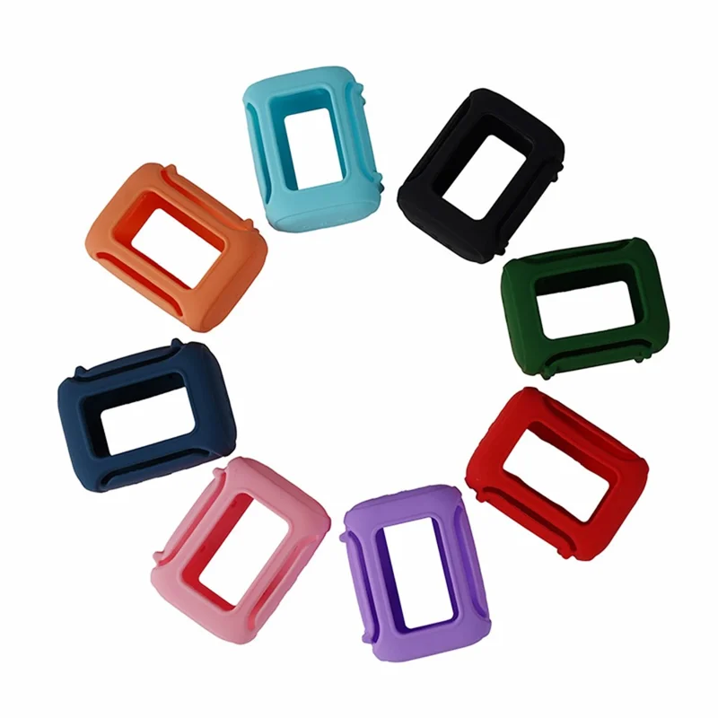 Silicone Case for JBL GO 5 Bluetooth-compatible Speaker Shockproof Protective Cover with Carabiner & Strap - Black
