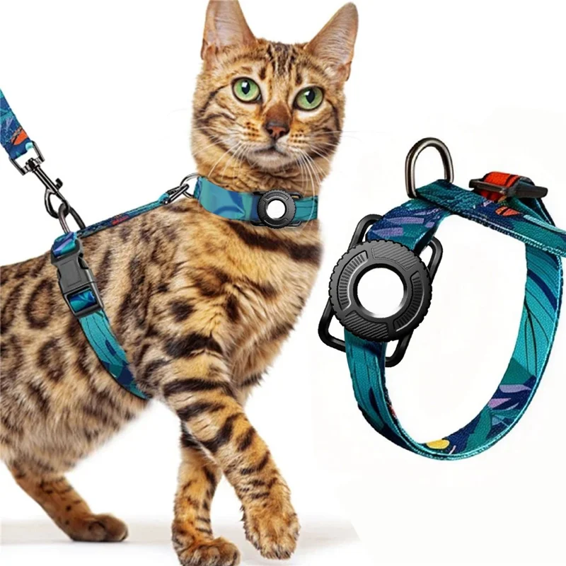 Für Apple AirTag (2. Generation) / AirTag Wasserdichter PC-Kasten Stoßfester Schutzüberzug für Haustierhalsband Outdoor-Tracker - Schwarz