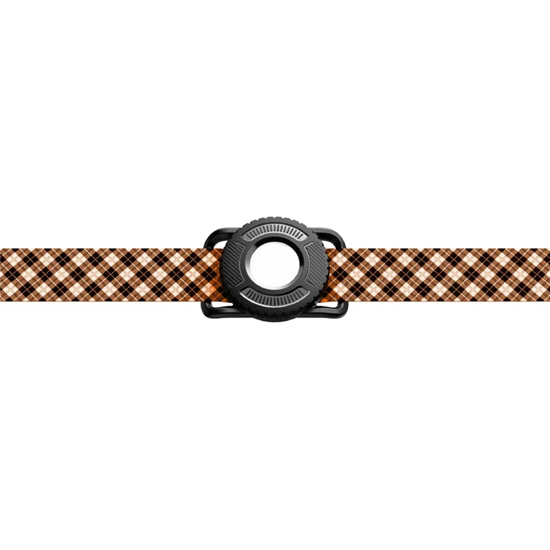 Für Apple AirTag (2. Generation) / AirTag Wasserdichter PC-Kasten Stoßfester Schutzüberzug für Haustierhalsband Outdoor-Tracker - Schwarz